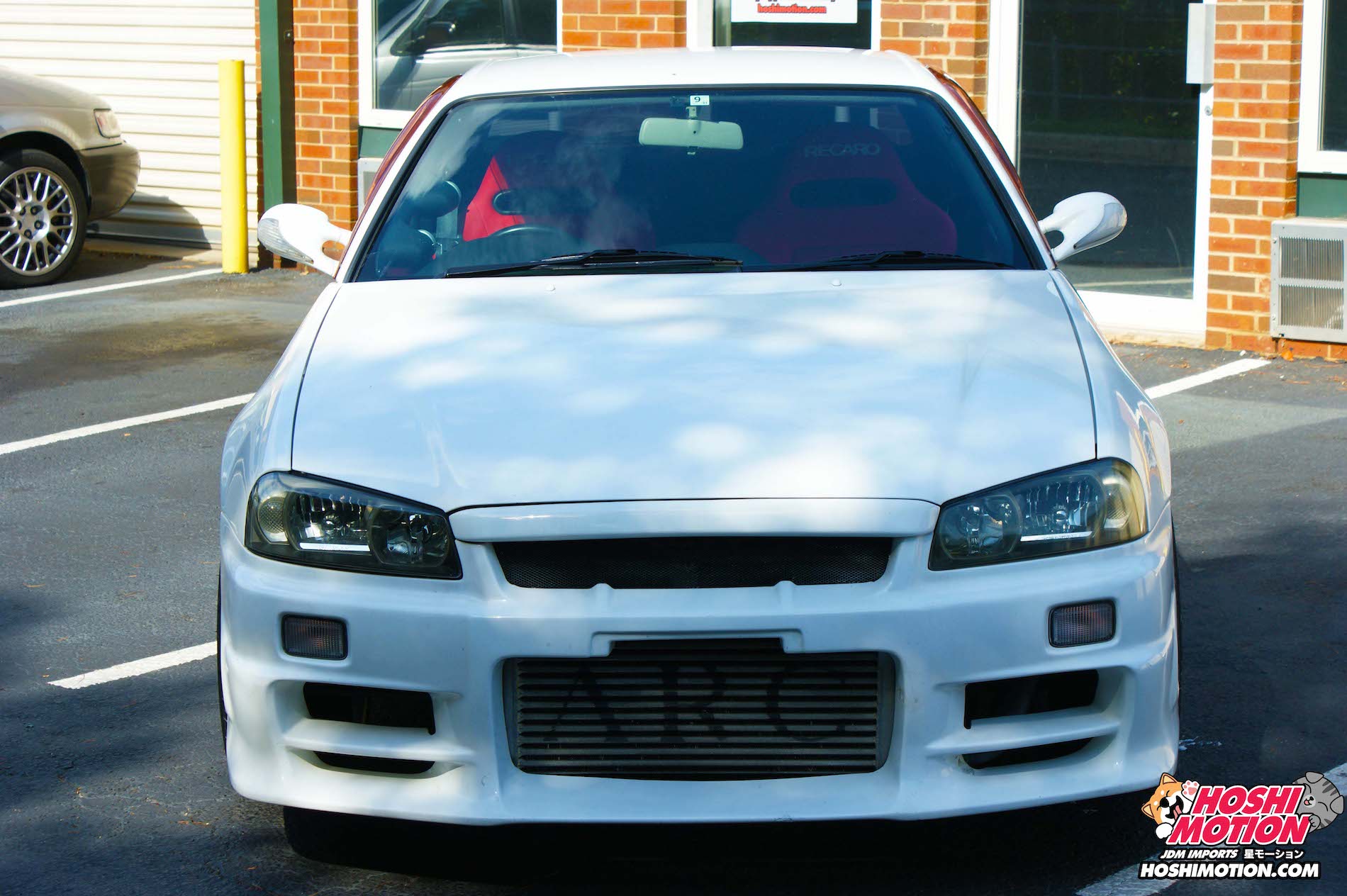 イグニッションモデル　R34 GT-R 1999 スーパーホワイト 1999 Nissan Skyline GT-T Coupe R34 - Hoshi Motion